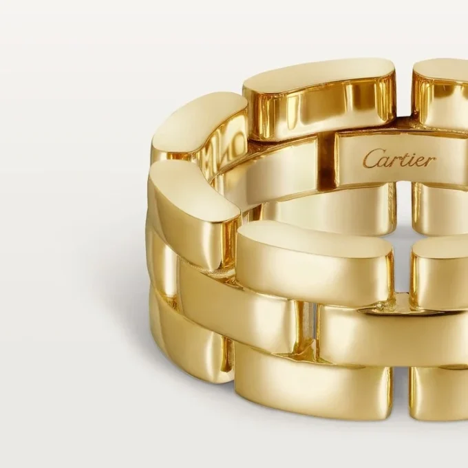 Maillon Panthere-ring – gult guld – Cartier