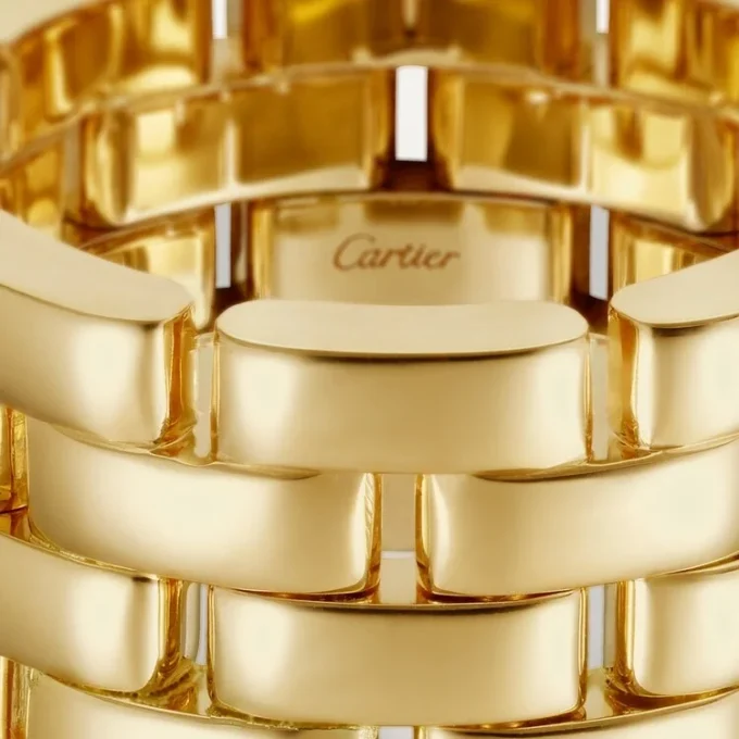 Maillon Panthere-ring – gult guld – Cartier