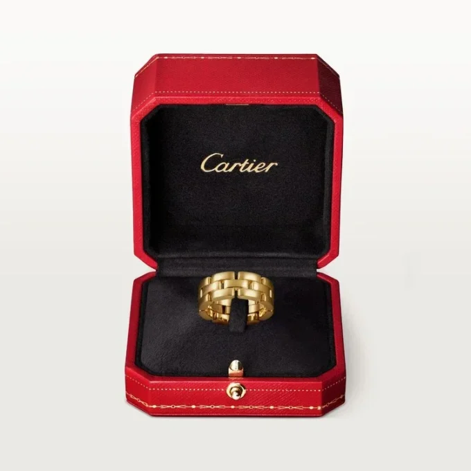 Maillon Panthere-ring – gult guld – Cartier