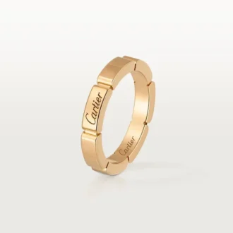 Maillon Panthere vigselring – gult guld – Cartier