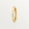 Maillon Panthere vigselring – gult guld, diamanter – Cartier