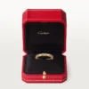 Maillon Panthere vigselring – gult guld, diamanter – Cartier
