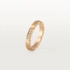 Maillon Panthere vigselring – rosa guld, diamanter – Cartier