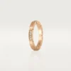 Maillon Panthere vigselring – rosa guld, diamanter – Cartier