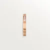 Maillon Panthere vigselring – rosa guld, diamanter – Cartier