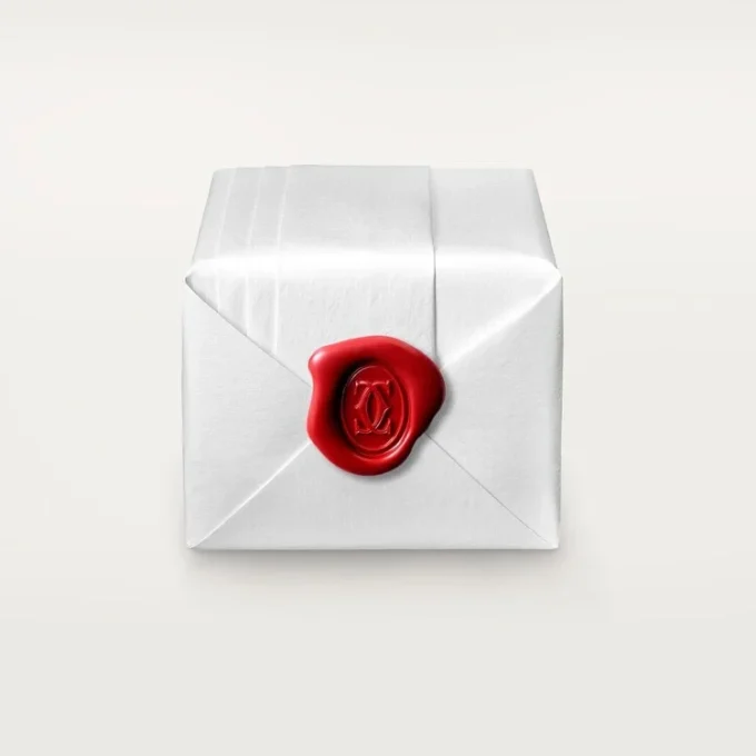 Maillon Panthere vigselring – rosa guld, diamanter – Cartier