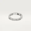 Maillon Panthere vigselring – vitguld, diamanter – Cartier