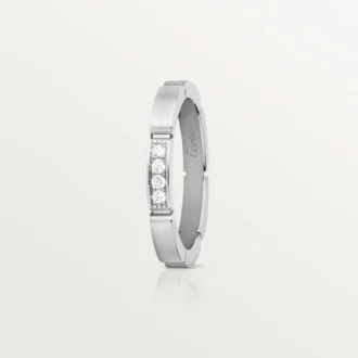 Maillon Panthere vigselring – vitguld, diamanter – Cartier