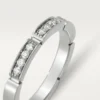 Maillon Panthere vigselring – vitguld, diamanter – Cartier
