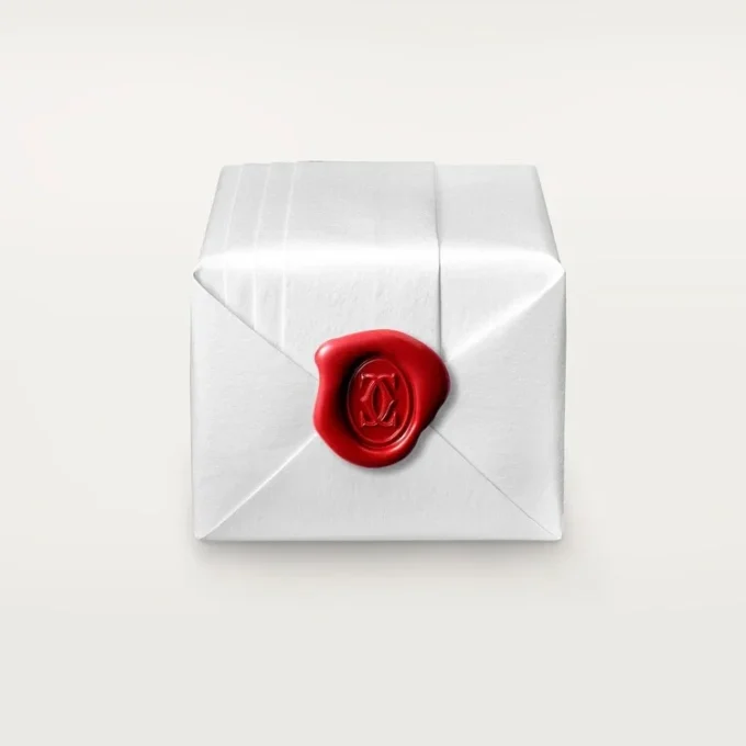Maillon Panthere vigselring – rosa guld, diamanter – Cartier
