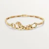 Panthere De Cartier-armband – gult guld, lack, diamant, tsavoritgranat, onyx – Cartier Panthere De Cartier-armband – gult guld, lack, diamant, tsavoritgranat, onyx – Cartier
