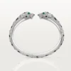 Panthere De Cartier-armband, ledat, pavé