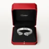 Panthere De Cartier-armband, ledat, pavé