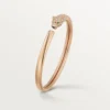 Panthere De Cartier-armband, liten modell, halvpavé