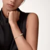 Panthere De Cartier-armband, liten modell, halvpavé