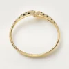Panthere De Cartier-armband, liten modell, halvpavé