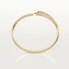 Panthere De Cartier-armband, liten modell, halvpavé