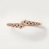Panthere De Cartier-armband, liten modell, halvpavé