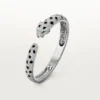 Panthere De Cartier-armband, medelstor modell, pavé