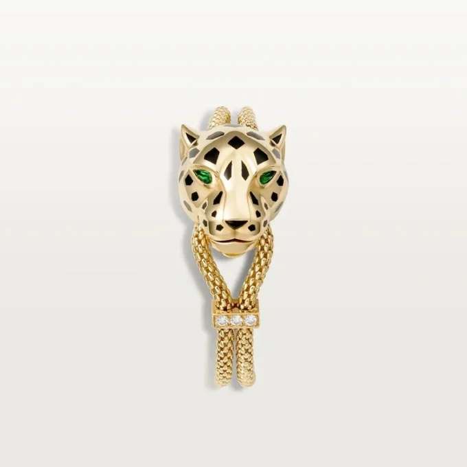 Panthere De Cartier-armband, på kedja, diamanter Panthere De Cartier-armband, på kedja, diamanter
