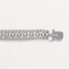 Panthere De Cartier-armband, på kedja, halvpavé Panthere De Cartier-armband, på kedja, halvpavé