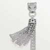 Panthere De Cartier-armband, på kedja, halvpavé Panthere De Cartier-armband, på kedja, halvpavé