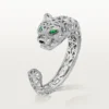 Panthere De Cartier-armband, pavé