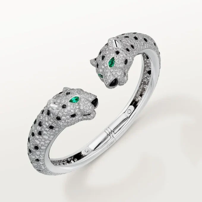 Panthere De Cartier-armband, pavé