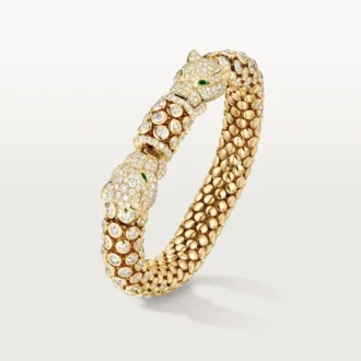 Panthere De Cartier-armband, pavé