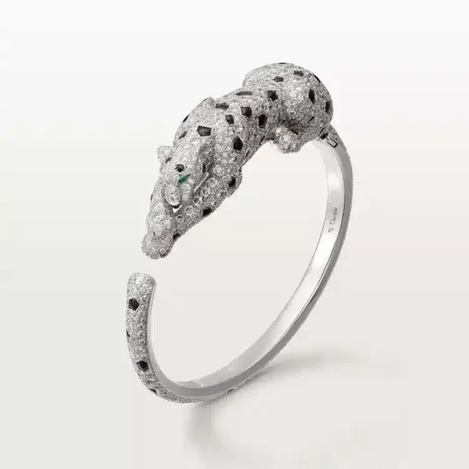 Panthere De Cartier-armband, pavé
