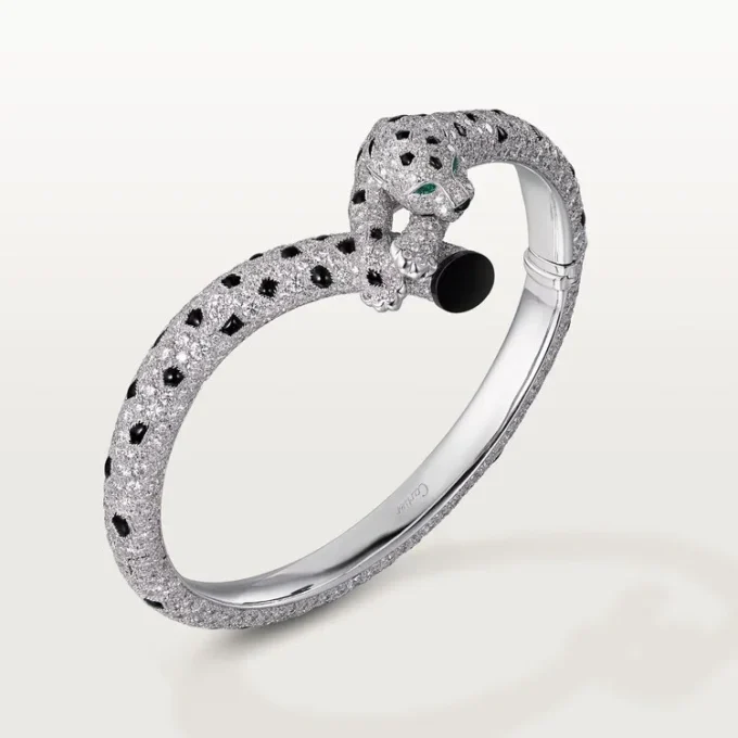 Panthere De Cartier-armband, pavé