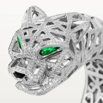 Panthere De Cartier-armband, pavé