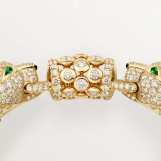 Panthere De Cartier-armband, pavé