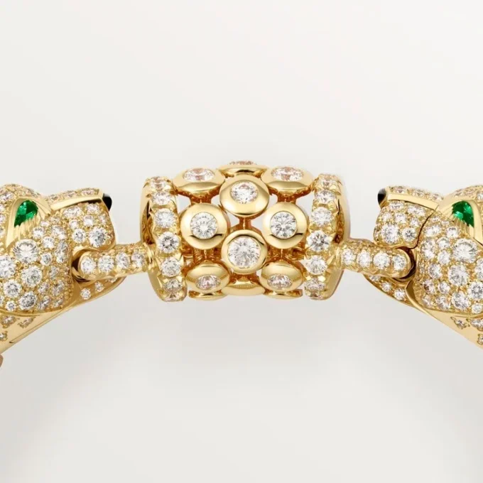 Panthere De Cartier-armband, pavé Panthere De Cartier-armband, pavé