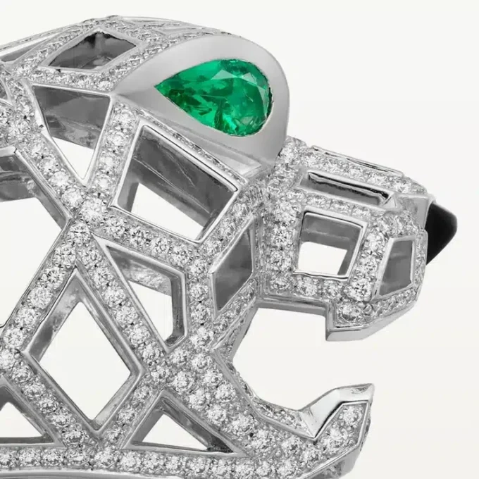 Panthere De Cartier-armband, pavé