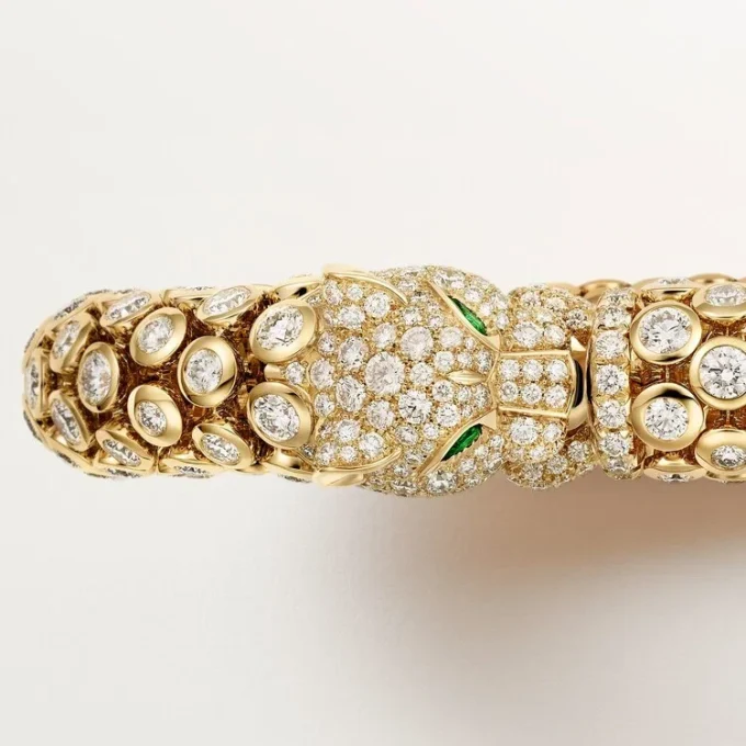 Panthere De Cartier-armband, pavé Panthere De Cartier-armband, pavé