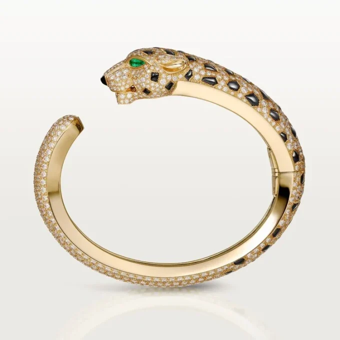 Panthere De Cartier-armband, pavé