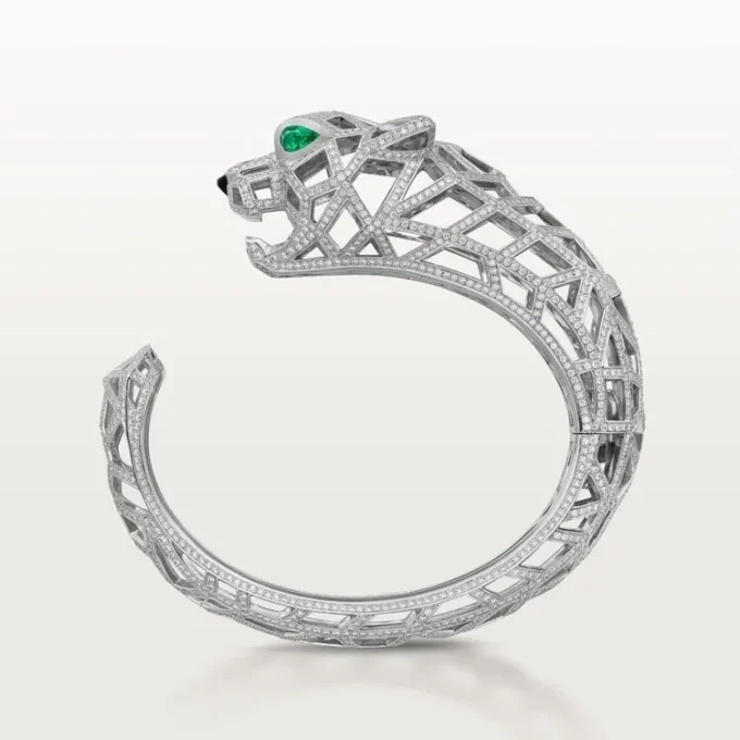 Panthere De Cartier-armband, pavé