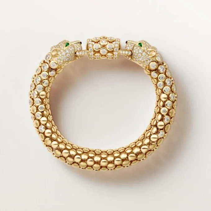 Panthere De Cartier-armband, pavé Panthere De Cartier-armband, pavé