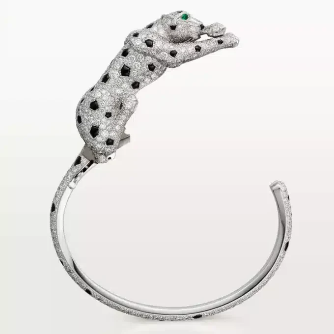 Panthere De Cartier-armband, pavé