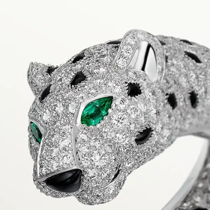 Panthere De Cartier-armband, pavé