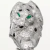 Panthere De Cartier-armband, pavé