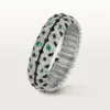 Panthere De Cartier-armband, smaragd, pavé Panthere De Cartier-armband, smaragd, pavé