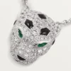 Panthere De Cartier diamanthalsband, vitguld | Cartier Us Panthere De Cartier diamanthalsband, vitguld | Cartier Us