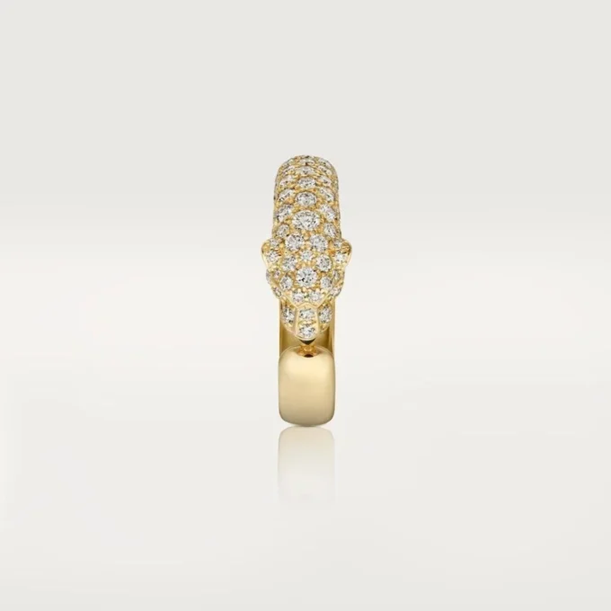 Panthere De Cartier diamantring, gult guld | Cartier Us