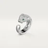 Panthere De Cartier diamantring, vitt guld | Cartier Us