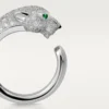 Panthere De Cartier diamantring, vitt guld | Cartier Us