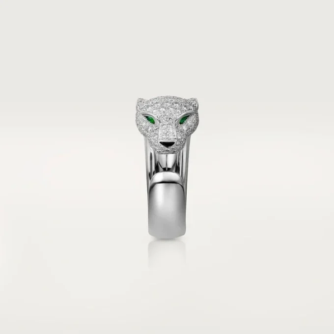 Panthere De Cartier diamantring, vitt guld | Cartier Us