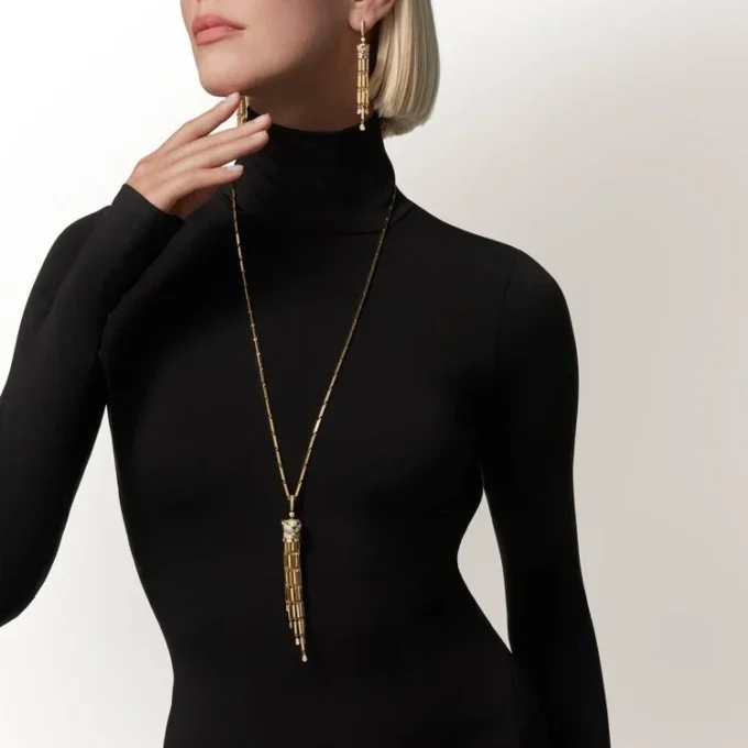 Panthere De Cartier-halsband Panthere De Cartier-halsband