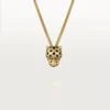 Panthere De Cartier-halsband – gult guld, lack, diamanter, tsavoritgranat, onyx – Cartier